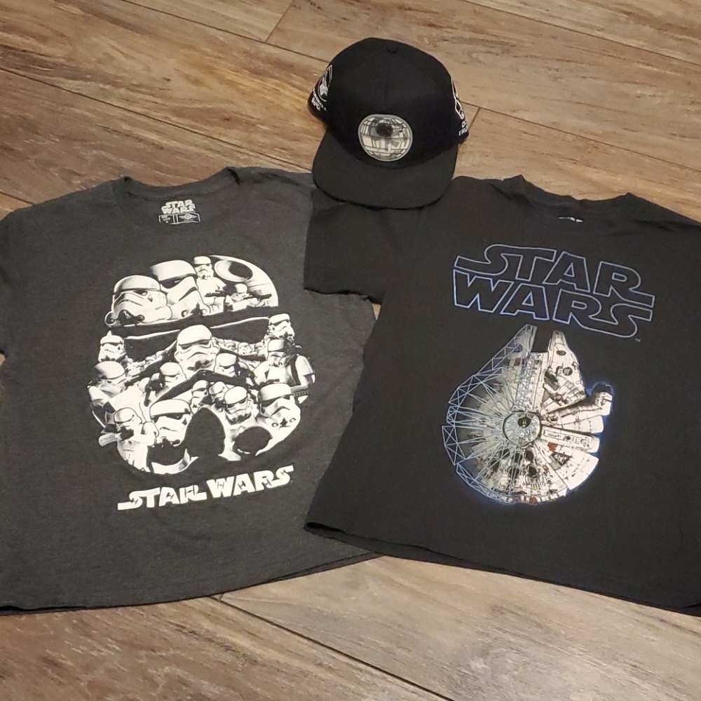 Star Wars Bundle 2 Tees and Hat